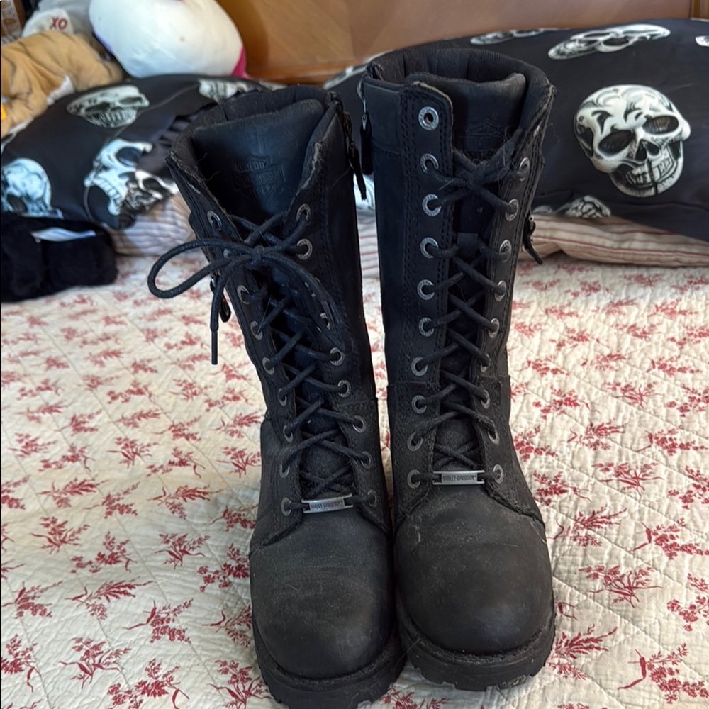 Black Combat Boots